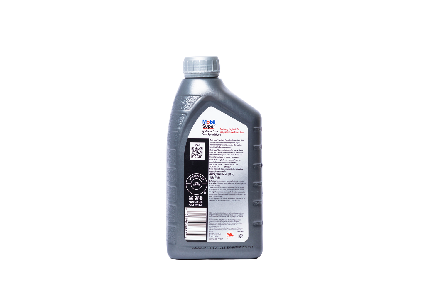 OILMOB5W401L*6 MOBIL SUPER SYN EURO OIL 5W40 6*1 PACK