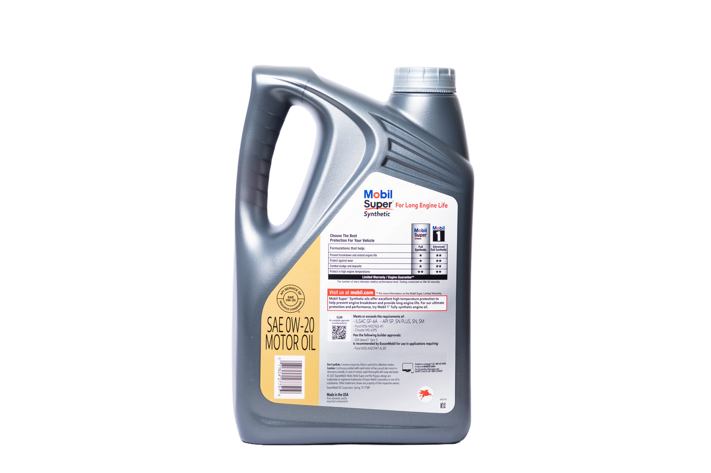 OILMOBFS0W205Q*3 MOBIL SUPER SYNTHETIC OIL 0W20 3*1 PACK