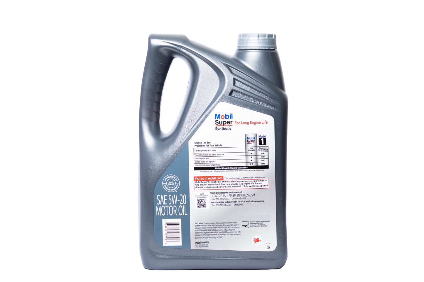 OILMOBFS5W205Q*3 MOBIL SUPER SYNTHETIC OIL 5W20 3*1 PACK