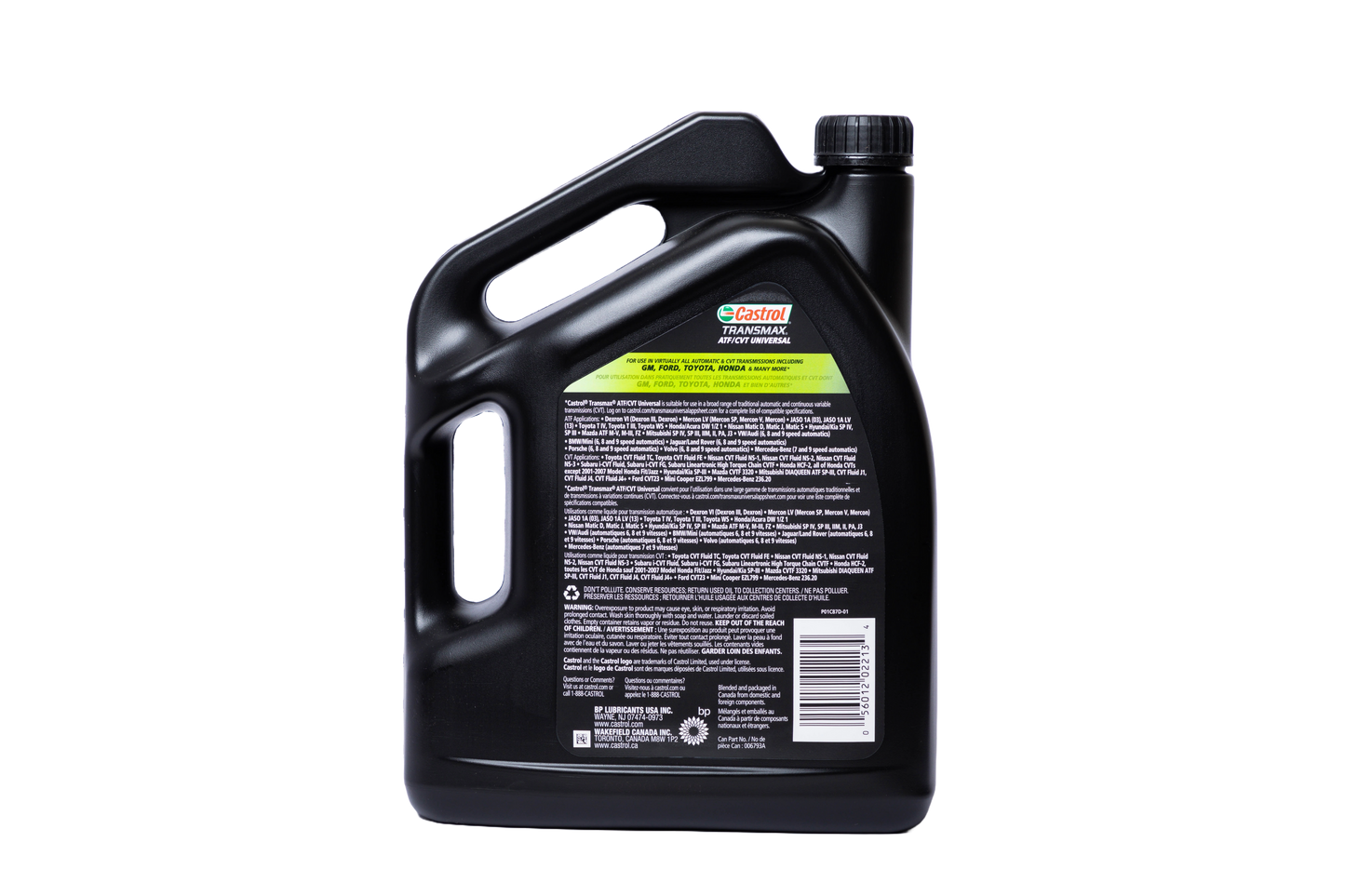 CASTROL OIL TRANSMAX CVT UNIVERSAL 5L 3*1 PACK