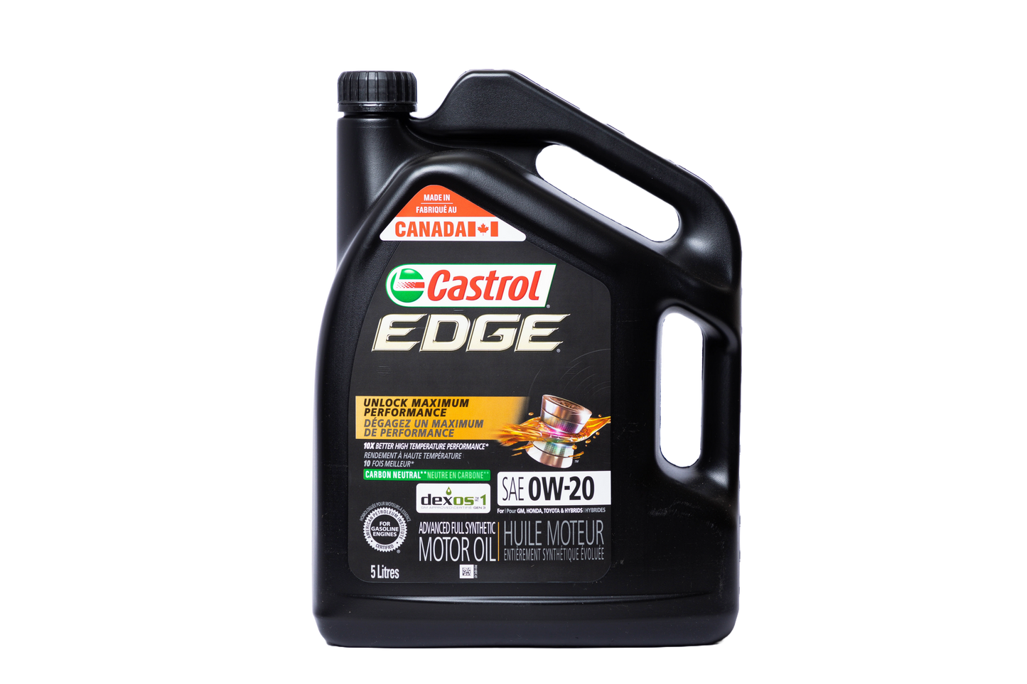 OILCASFS0W205L*3 CASTROL EDGE OIL FULL SYN 0W20 3*1 PACK