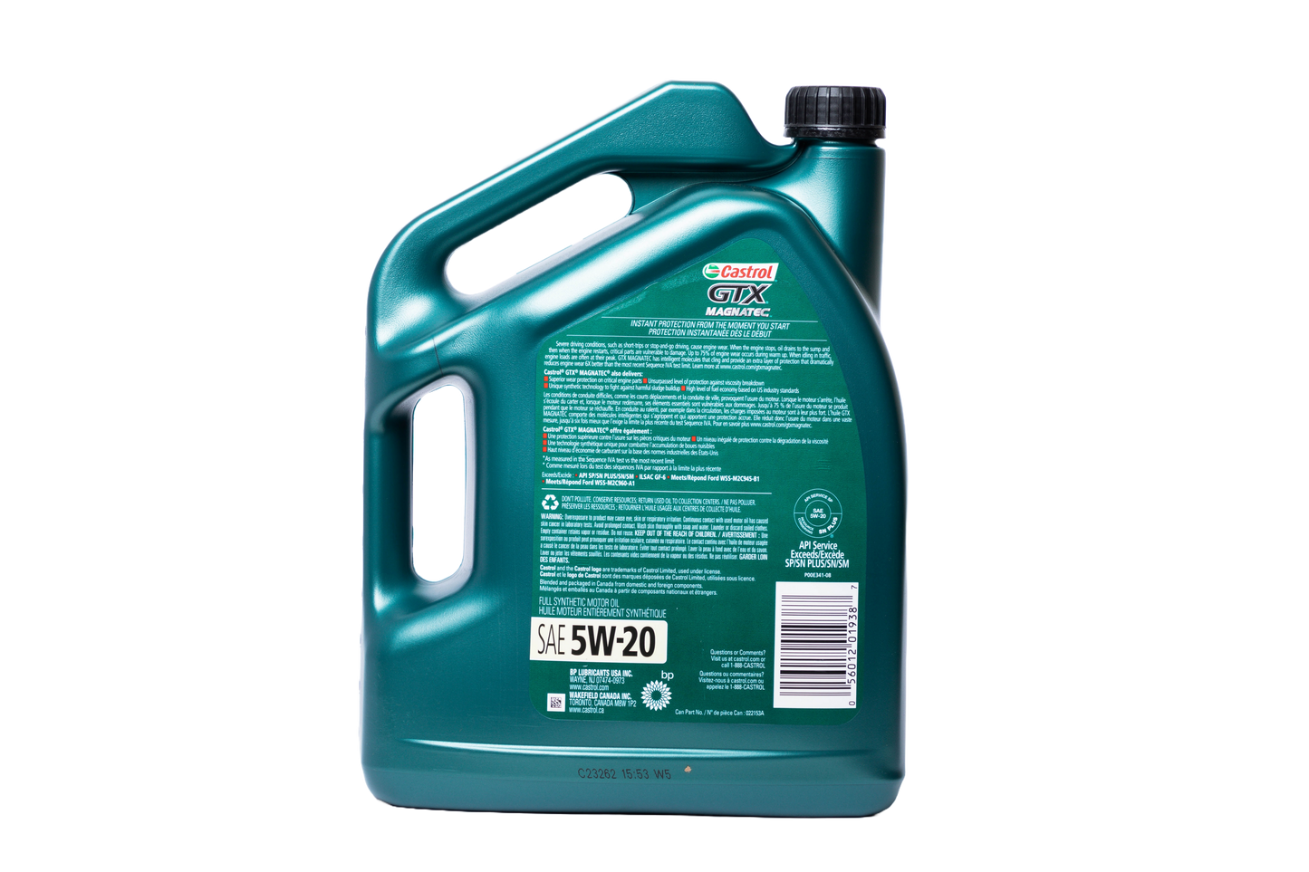 OILCASMEG5W205L*3 CASTROL OIL MAGNATEC 5W20 3*1 PACK