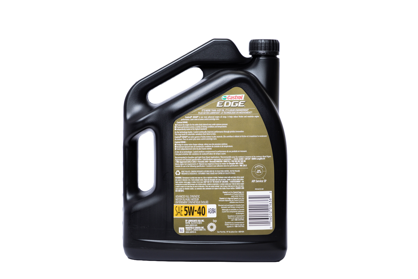 OILCASFS5W405L*3 CASTROL EDGE OIL 5W40 3*1 PACK