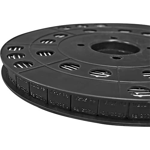 BLACK ROLL– WHEEL WEIGHTS 0.25 OZ STICKY ON
