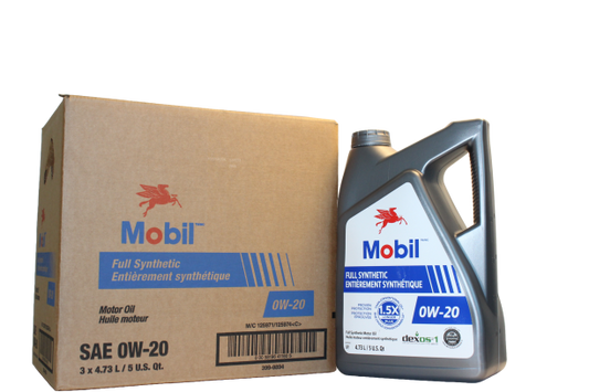 MOBIL OIL SUPER SYNTHETIC 0W20 5Q 3*1 PACK