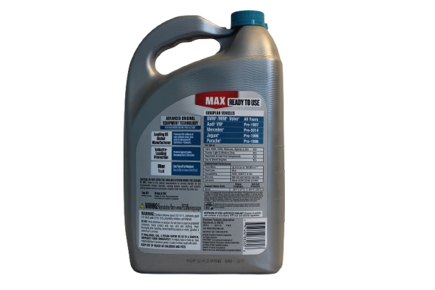 COLANTFEUROBLUEGL AF-6110 50/50  BLUE EUROPEAN COOLANT