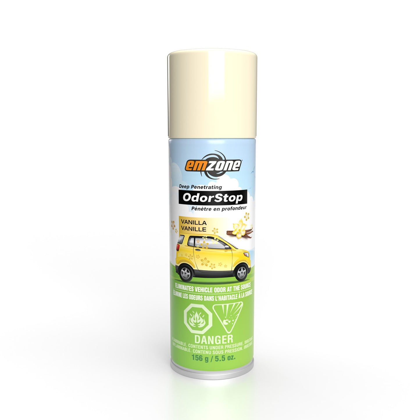 ARSOLEMORTRTVAN EMZONE ODORSTOP ODOR NEUTRALIZER TREAMENT VANILLA